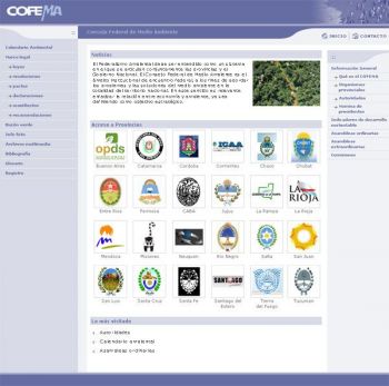 sitios sobre plataformas Open Source: COFEMA