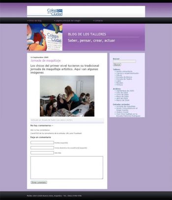 sitios sobre plataformas Open Source: Colegio de la Ciudad